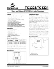 TC1223-2.7VCTTR 数据规格书 1