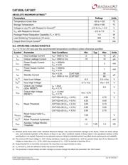 CAT1026WI-42 datasheet.datasheet_page 4