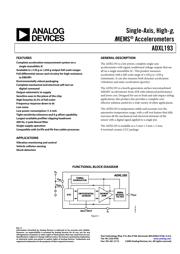 ADXL193 datasheet.datasheet_page 1