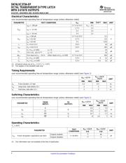 SN74LVC373AQPWREP datasheet.datasheet_page 4