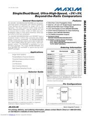 MAX999 datasheet.datasheet_page 1