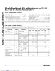 MAX999 datasheet.datasheet_page 2