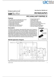 IR2166STR 数据规格书 1