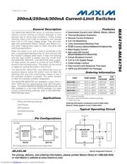 MAX4791 datasheet.datasheet_page 1