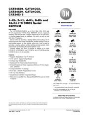 CAT24C02TDI-GT3A 数据规格书 1
