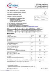 SGP30N60HSXK datasheet.datasheet_page 1