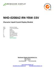 NHD-0208AZ-RN-YBW-33V datasheet.datasheet_page 1