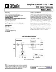 AD9943KCP datasheet.datasheet_page 1