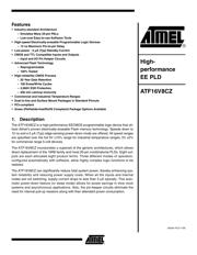 ATF16V8CZ-15PU Datenblatt PDF