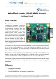LM3409HVEVAL/NOPB datasheet.datasheet_page 1