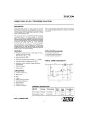 ZXSC100N8TC 数据规格书 1