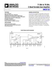 HMC8120-SX 数据规格书 1
