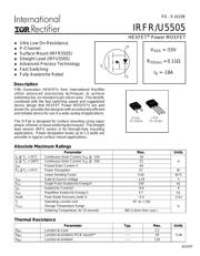 IRFU5505PBF datasheet.datasheet_page 1