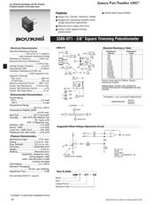 3386P-1-104/63P/72PR 数据规格书 2