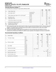 SN74GTL2107PW datasheet.datasheet_page 4