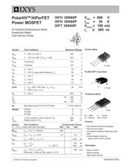 IXFH36N60P datasheet.datasheet_page 1