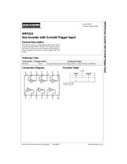 DM7414N datasheet.datasheet_page 1