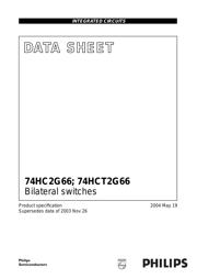 74HC2G66 datasheet.datasheet_page 1