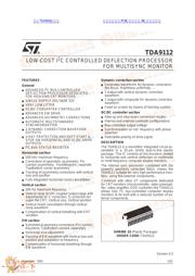 TDA9112 datasheet.datasheet_page 1