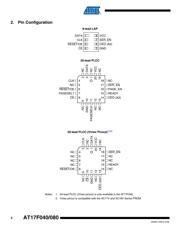 AT17F040-30JU datasheet.datasheet_page 2