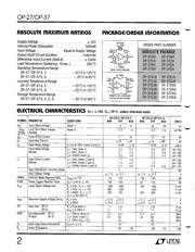 OP27G datasheet.datasheet_page 2