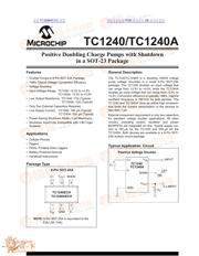 TC1240AECH 数据规格书 1