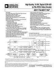 ADV7176AKSZ datasheet.datasheet_page 1