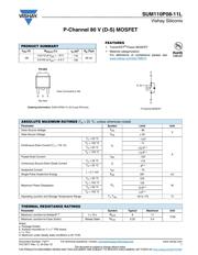 SUM110P08-11L-E3 datasheet.datasheet_page 1