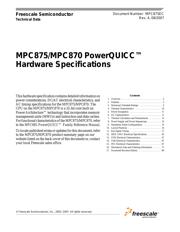 MPC870CZT66 数据规格书 1
