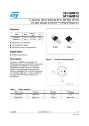 STB80NF10T4 datasheet.datasheet_page 1
