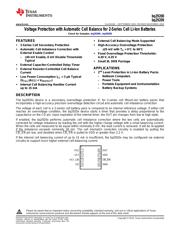 BQ29209DRBT datasheet.datasheet_page 1