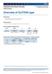 CLF7045T-2R2N-D 数据规格书 3