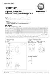 2SB1122T-TD 数据规格书 1