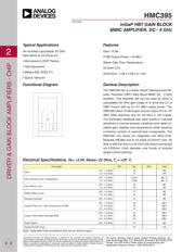 HMC395 datasheet.datasheet_page 1