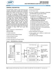 XR16V2550IL-0B-EB datasheet.datasheet_page 1