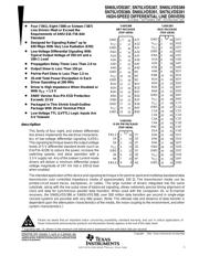 SN65LVDS387EVM Datasheet PDF page 1