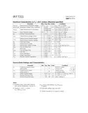 IRF7311 数据规格书 2
