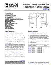 AD7324 数据规格书 1