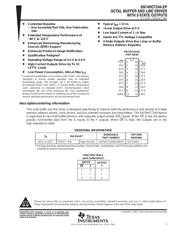 74HCT244 数据规格书 1