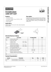 FGH40N120AN 数据规格书 1