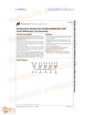 DS26LS32 datasheet.datasheet_page 1