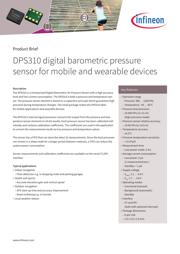 DPS310 数据规格书 1