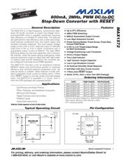 MAX1572ETC250-T 数据规格书 1