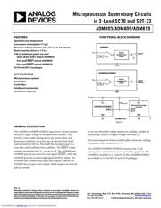 ADM810JARTZ-REEL7 datasheet.datasheet_page 1