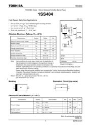 1SS404,H3F datasheet.datasheet_page 1