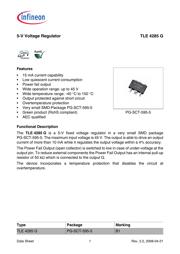 TLE4285G datasheet.datasheet_page 1