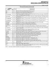 MSP430FE4252IPMR datasheet.datasheet_page 5