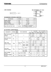 TC7SH32FU datasheet.datasheet_page 2