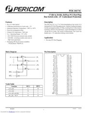 PI5C34171C 数据规格书 1