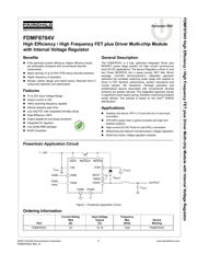 FDMF8704V 数据规格书 1